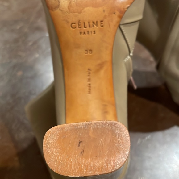 CELINE Women's Bam Bam Ankle Boots Size 8 - Picture 12 of 14